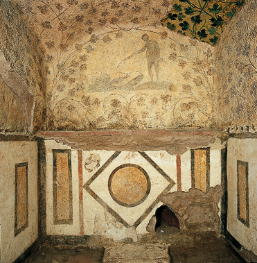 Fish mosaic Vatican Necropolis