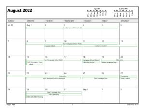 PNAC House Calendar 2022-2023 FINAL 08.20.22 – Pontifical North American College